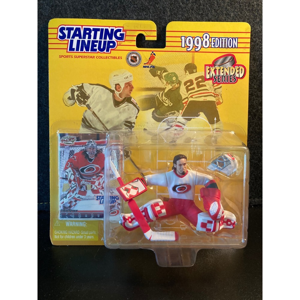 Kenner Starting Lineup 1998 Trevor Kidd Carolina Hurricanes NHL Goalie Figure